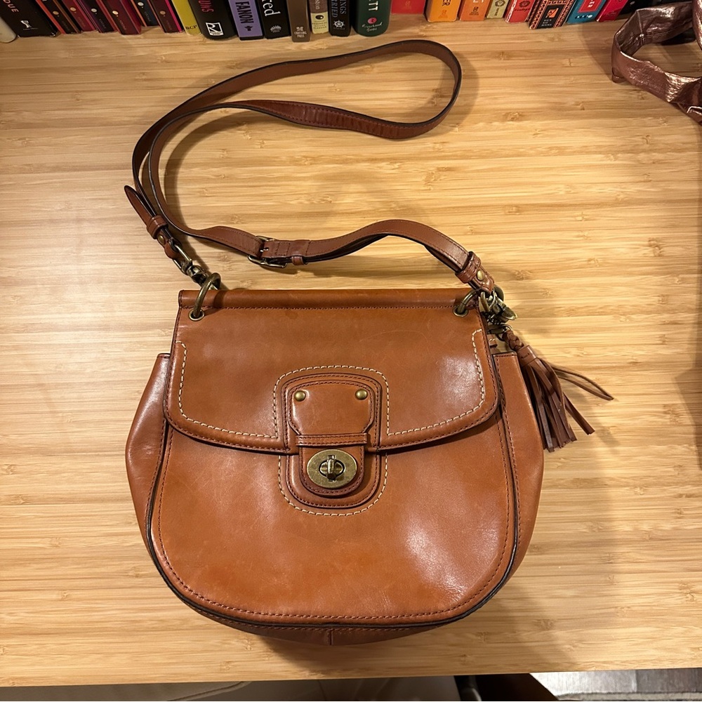 Coach Vintage Willis Legacy Bag in British Tan